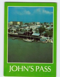 Postcard John's Pass, Madeira Beach, Florida
