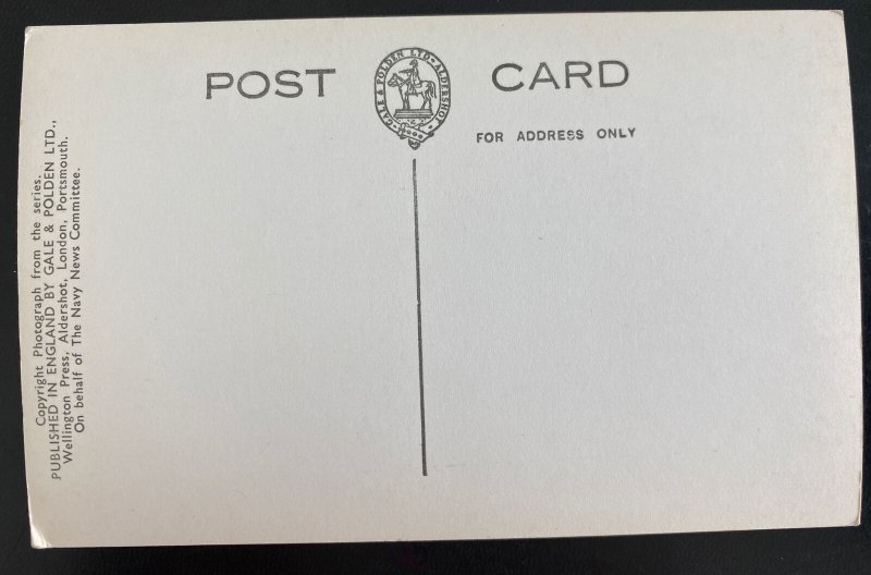 Mint England RPPC Real Photo Postcard HMS Devonshire