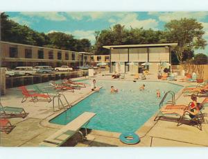 Unused Pre-1980 OLD CARS & FAIRLANE INN MOTEL Dearborn Michigan MI s5687@