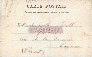 Old Postcard Paris Arc de Triomphe