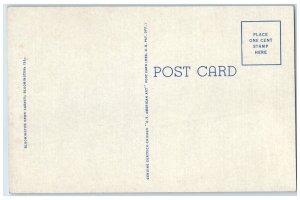 Milner Library On The Illinois State Normal University Campus Normal IL Postcard