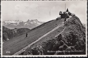 Switzerland Postcard - Rochers De Naye - Le Belvedere   BH1139