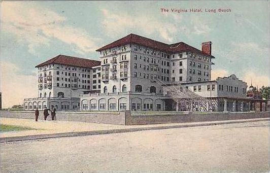 California Long Beach Virginia Hotel 1909