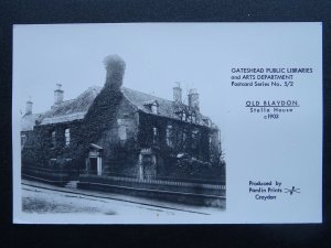 Gateshead OLD BLAYDON Stella House 1903 RP Postcard by Pamlin Series 601