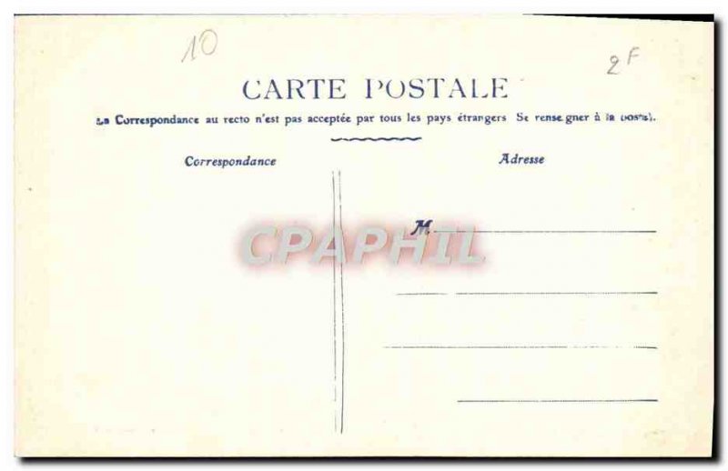 Old Postcard Brienne Le Chateau Panoramic