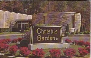 Tennessee Gatlinburg Christus Gardens Welcome Sign 1974