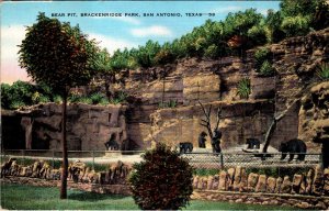 Bear Pit,Brackenridge Park,San Antonio,TX BIN