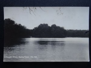 London Essex EPPING FOREST Connaught Water c1930s RP Postcard