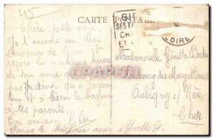 Old Postcard Gien (Loiret) City Hotel