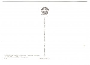 Choir, Nave, St Patrick's National Cathedral, Dublin, Ireland,