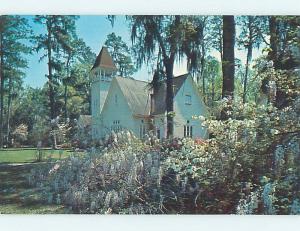 Unused Pre-1980 CHURCH SCENE Summerville South Carolina SC p3027