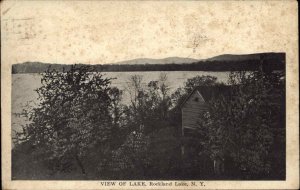 Rockland Lake New York NY Lake View c1910 Vintage Postcard