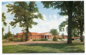 Alumni House University Mississippi Oxford MS 1960s postcard