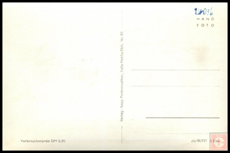 View from Ruppberg to Zella-Mehlis, Germany