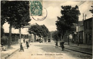 CPA SURESNES - Boulevard de Versailles (581602)