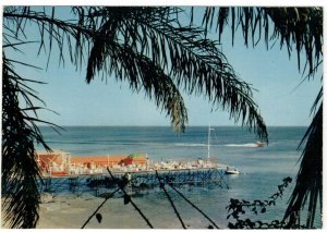 Senegal 1968 Unused Postcard Dakar Lagoon Beach