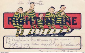 Convicts , Right in Line , 1906