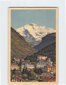 Postcard Interlaken mit Jungfrau, Interlaken, Switzerland