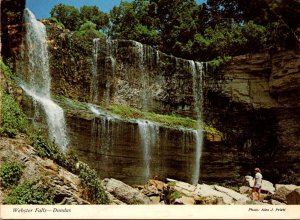 Canada Ontario Dundas Webster Falls 1973