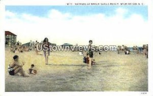 Bathers at Wrightsville Beach - Wilmington, North Carolina NC  