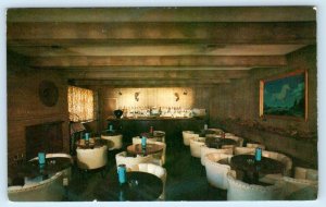 DURANGO, CO ~ Roadside SILVER SADDLE LOUNGE Restaurant & Motel c1950s Postcard