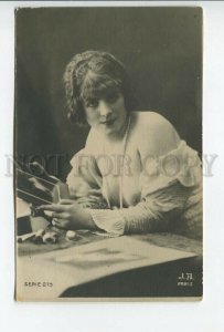 462420 NUDE Woman BELLE Fashion Vintage PHOTO postcard JA #079