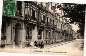 CPA St-NAZAIRE - Les Villas du Boulevard de l'OCÉAN (222374)