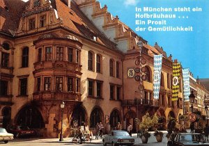 Hofbrauhaus Ein Prosit Munchen Germany Unused 