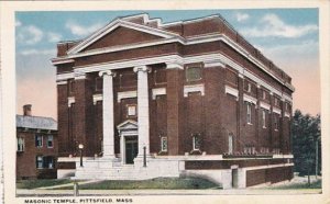 Massachusetts Pittsfield The Masonic Temple