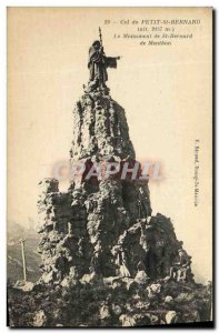 Old Postcard Col du Petit St Bernard Monument St. Bernard Menthon