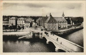 CPA LANNION Le Pont et le Couvent Sainte-Anne (1165538) 