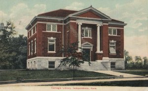 INDEPENDENCE, Kansas, 1900-10s; Carnegie Library