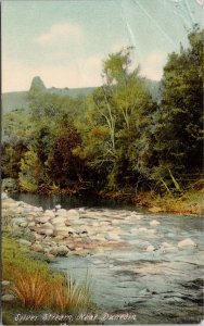 Silver Stream near Dunedin New Zealand Bookstall Postcard H23 *as is