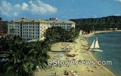 Moana Hotel - Waikiki Beach, Hawaii HI