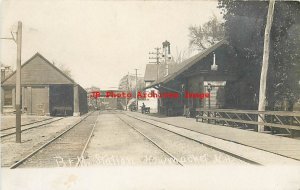 Depot, New Hampshire, Newmarket, RPPC, Boston & Maine Railroad