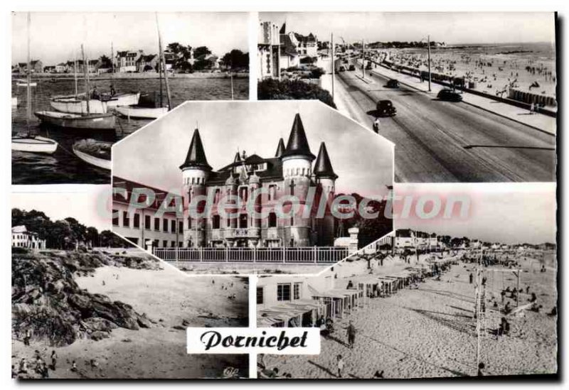 Pornichet Postcard Old Port Promenade Le Chateau