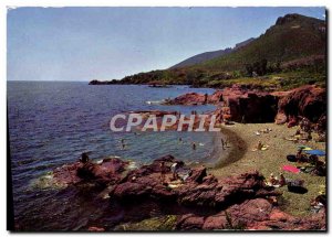 Modern Postcard La Corniche D & # 39or between Travas and Saint Raphael cove ...