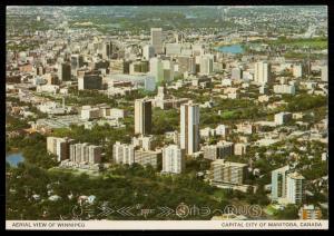 Aerial View of Winnipeg