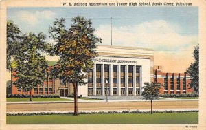 K. Kellogg Auditorium And Junior High School - Battle Creek, Michigan MI  