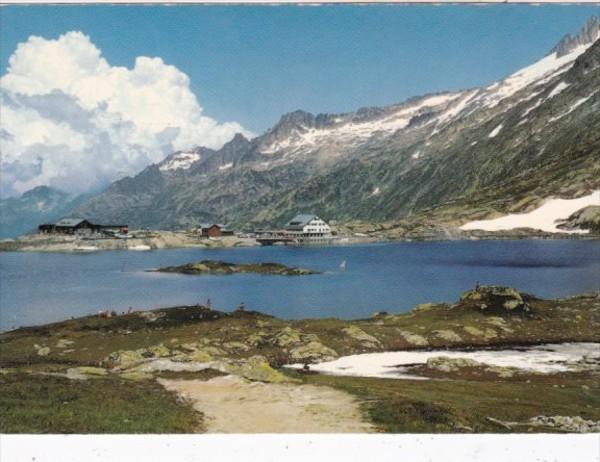 Switzerland Grimsel-Passhehe mit Totensee und Gerstenhoerner