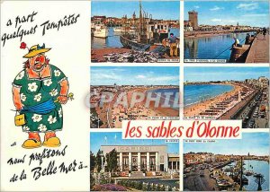 'Modern Postcard Les Sables d''Olonne Fishing Back La Tour d''Arundel Thatch ...