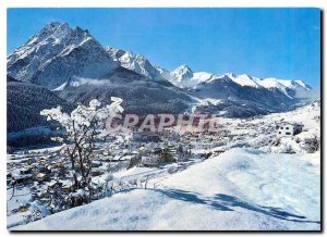 Modern Postcard Bad Scuol Wintersportplatz und Heilbad