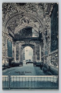 Mexico  Puebla  Capilla del Rosario  Postcard