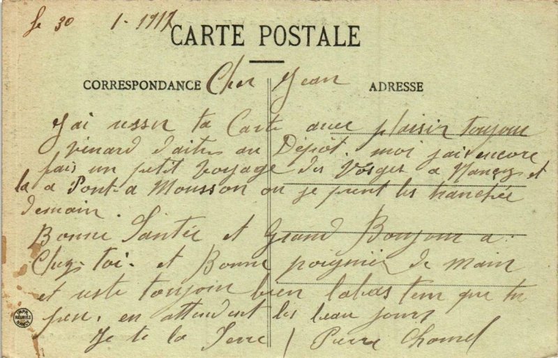 CPA NANCY Caserne Thiry (680555)