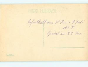 Vintage Post Card Villingen Schwarzwald Stadtisches Krankenhaus Germany  # 3721