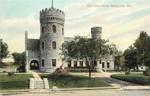 c1907 Printed Postcard; City Work House, Kansas City MO Unposted
