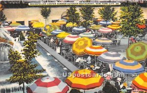 Rockefeller Center Summer Outdoor Restaurant - New York City s, New York NY  