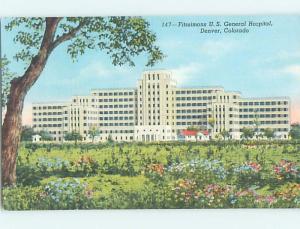 Unused Linen FITZSIMMONS US GENERAL HOSPITAL Denver Colorado CO J9393@