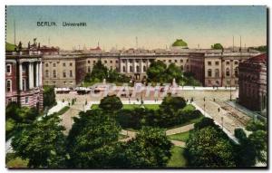 Postcard Old Berlin Universtät