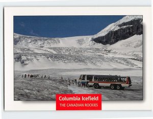 Postcard Columbia Icefield, The Canadian Rockies, Canada